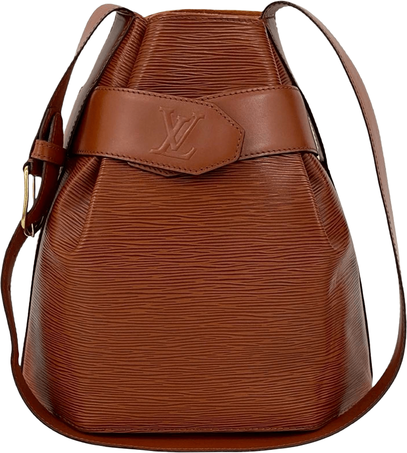 Louis Vuitton Epi Sac D Epaule Pm, från Luxclusif, i färgen brown.