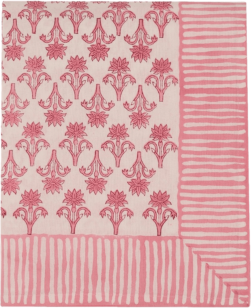 Lily Bordsduk - 150x250 Cm, från Pick A Poppy, i färgen pink.