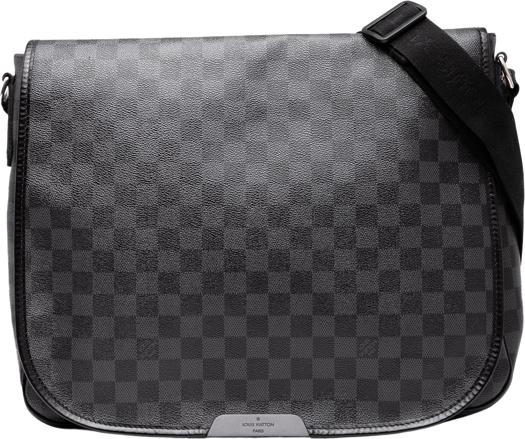 Louis Vuitton Damier Graphite Daniel Mm, från Luxclusif, i färgen black.