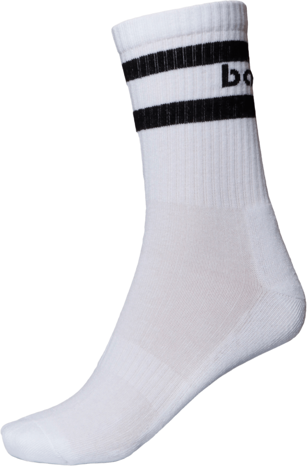 Montana Socks 2-pack, från Bagheera, i färgen white/black.