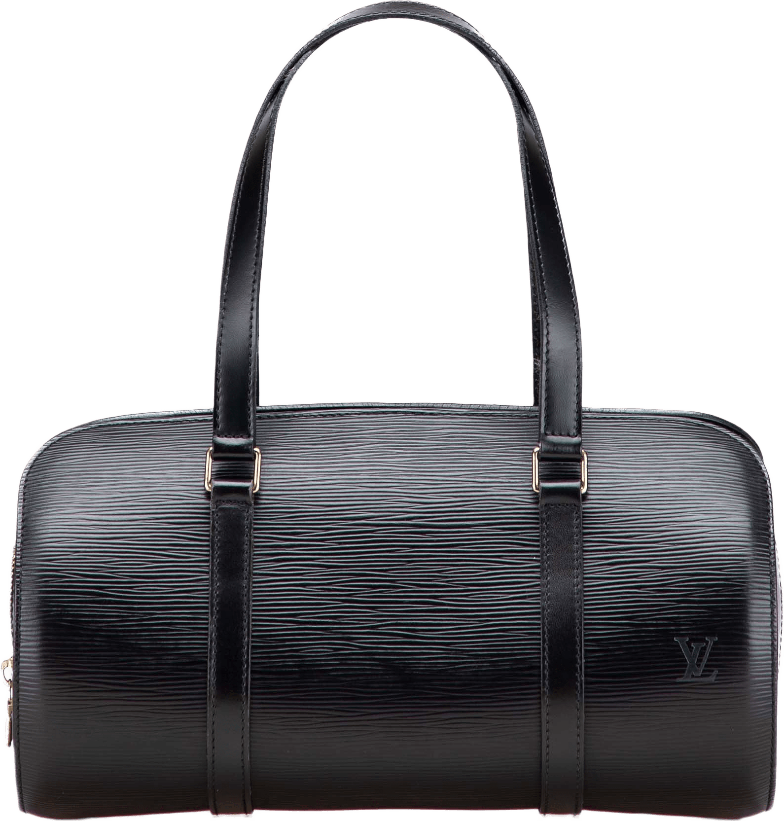Louis Vuitton Epi Soufflot, från Luxclusif, i färgen black.