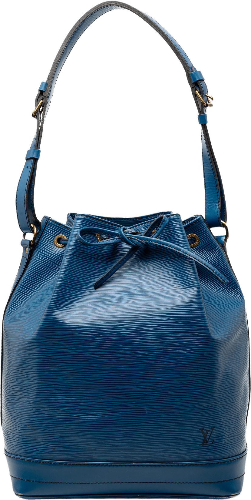 Louis Vuitton Epi Noe Gm, från Luxclusif, i färgen blue.