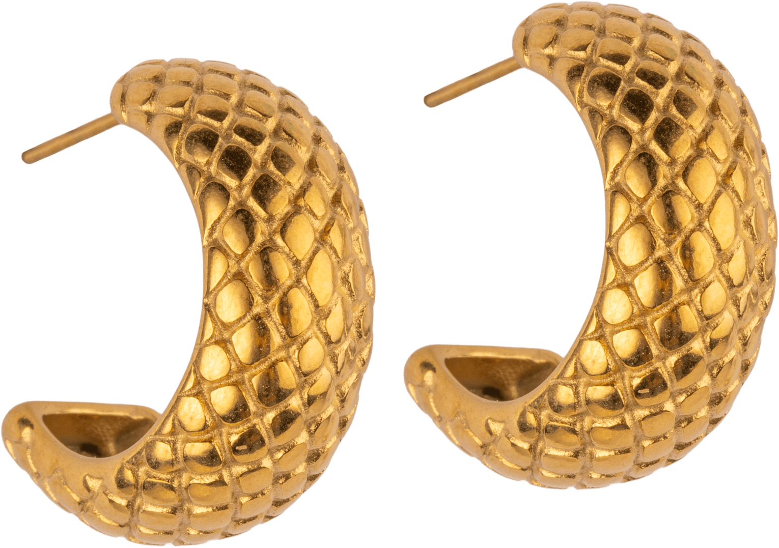 Loreen Örhänge, från pfgSTOCKHOLM, i färgen gold.