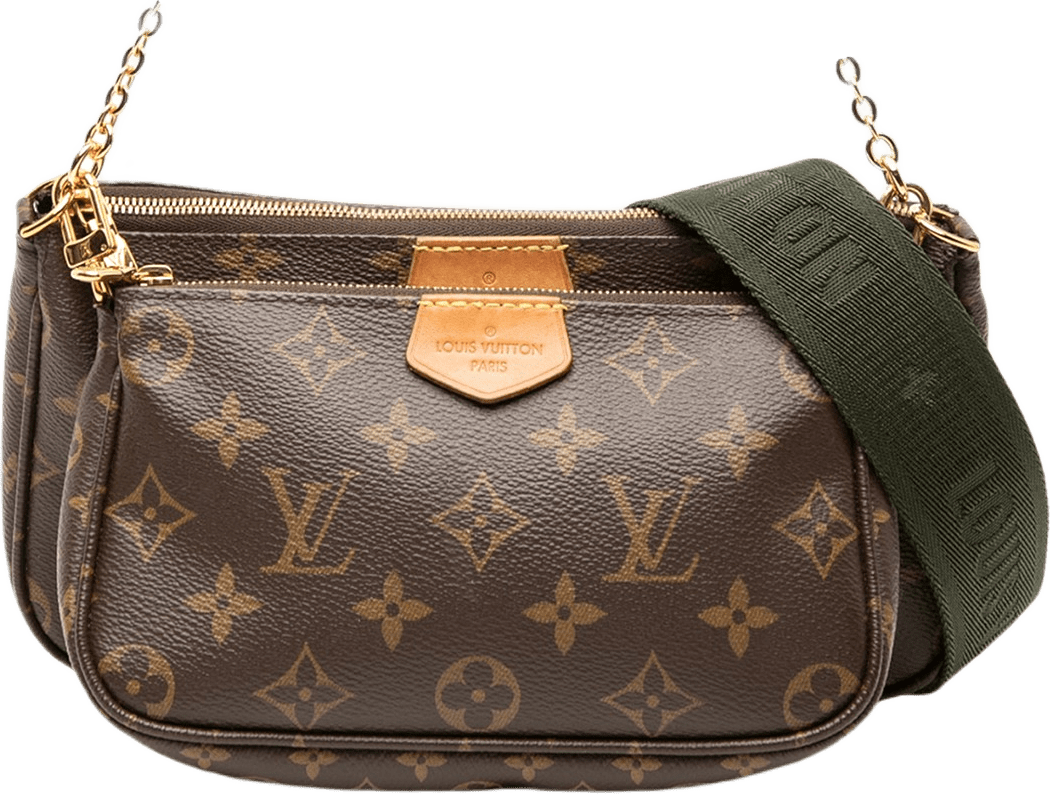 Louis Vuitton Monogram Multi Pochette Accessoires, från Luxclusif, i färgen brown.