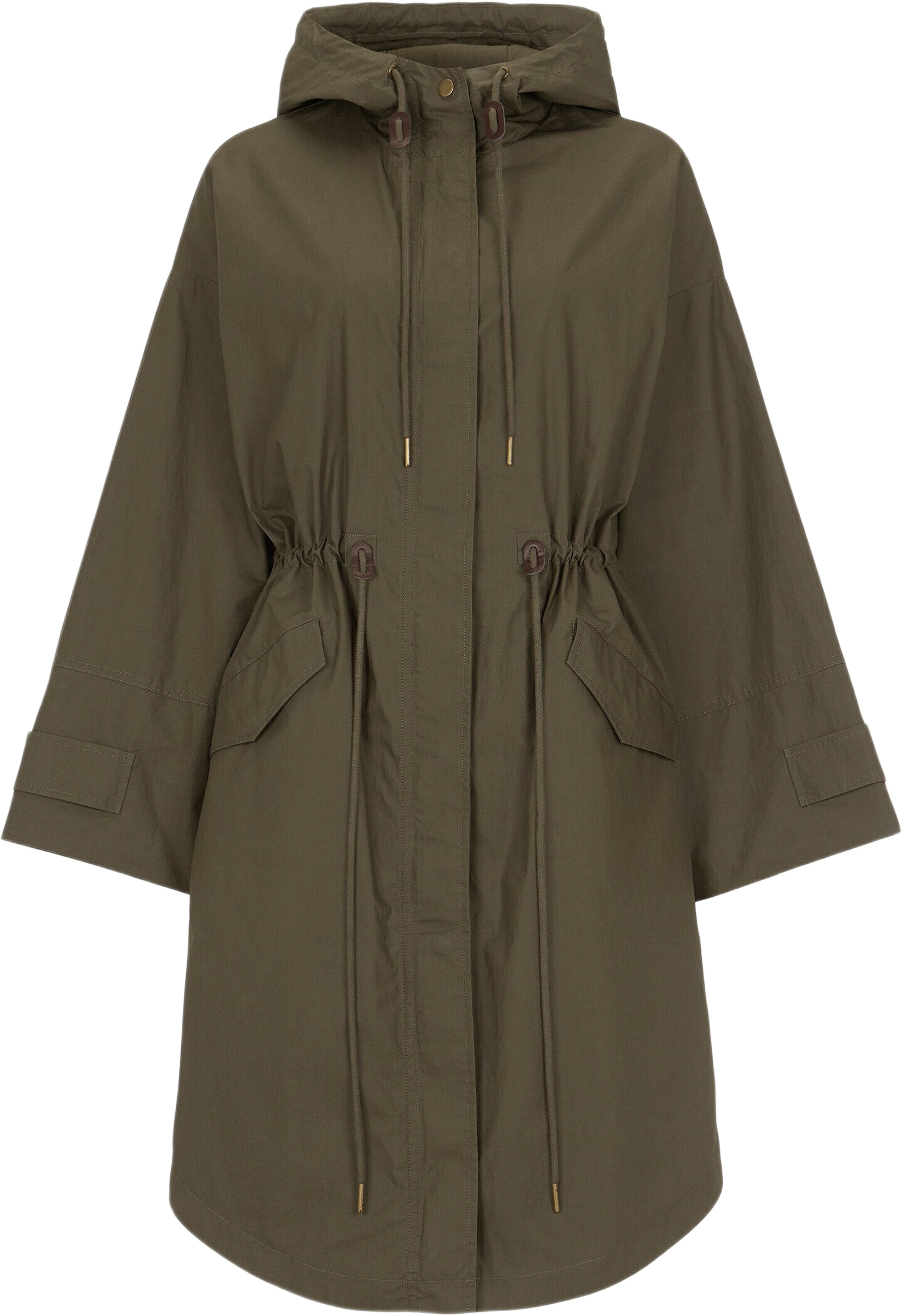 Helen Parkajacket, från Newhouse, i färgen grön.