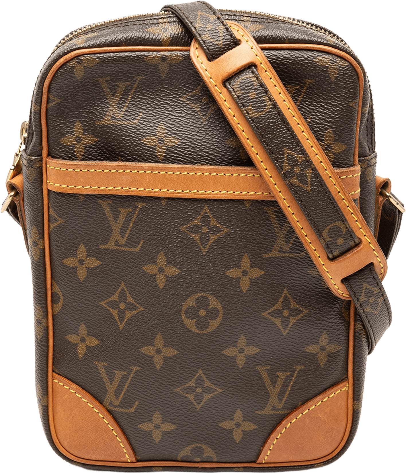 Louis Vuitton Monogram Danube, från Luxclusif, i färgen brown.
