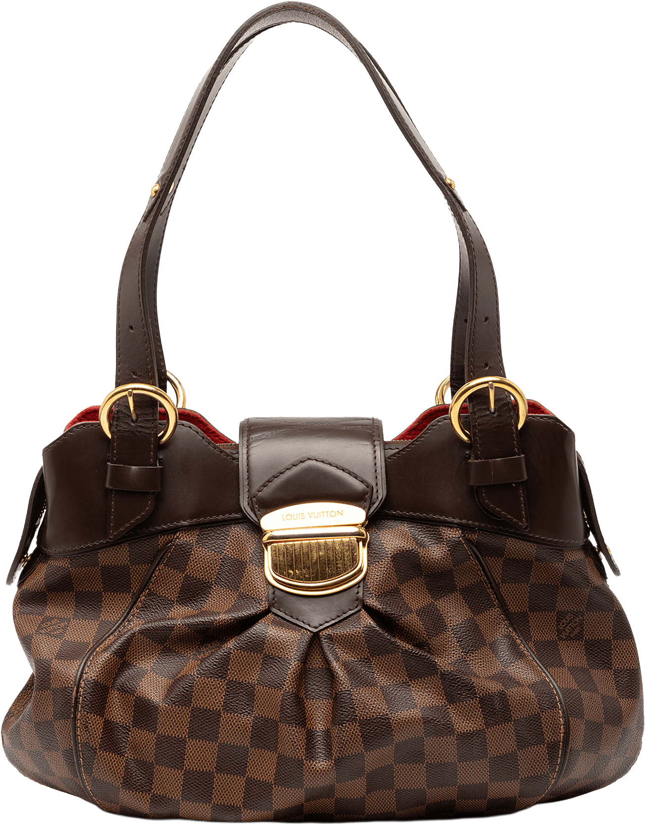 Louis Vuitton Damier Ebene Sistina Pm, från Luxclusif, i färgen brown.