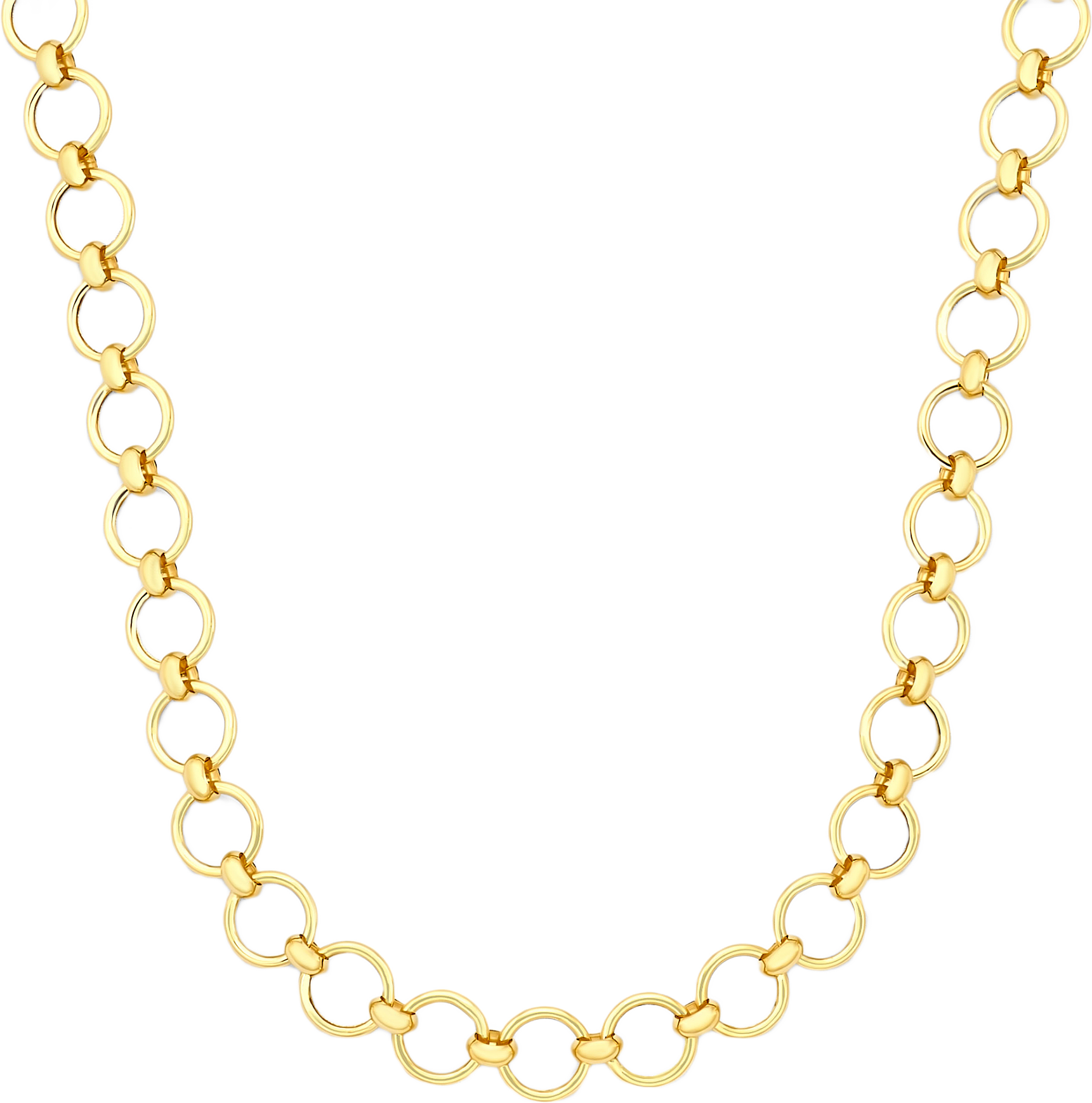 Belleville 14 Karat Guld Halsband, från Isabel Bernard, i färgen guld.