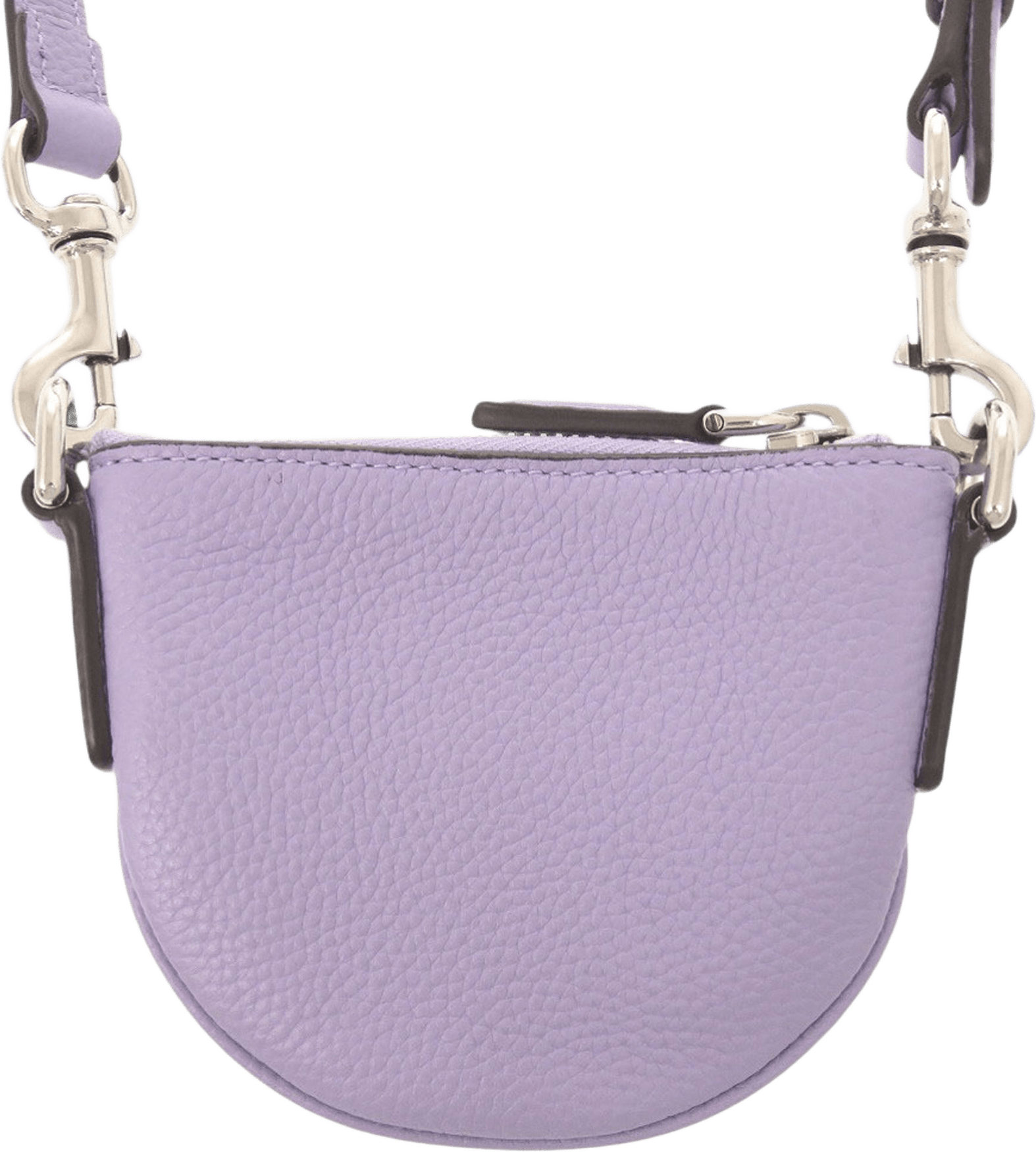 Gucci Micro Mini Calfskin Web B Crossbody, från Luxclusif, i färgen lavender.