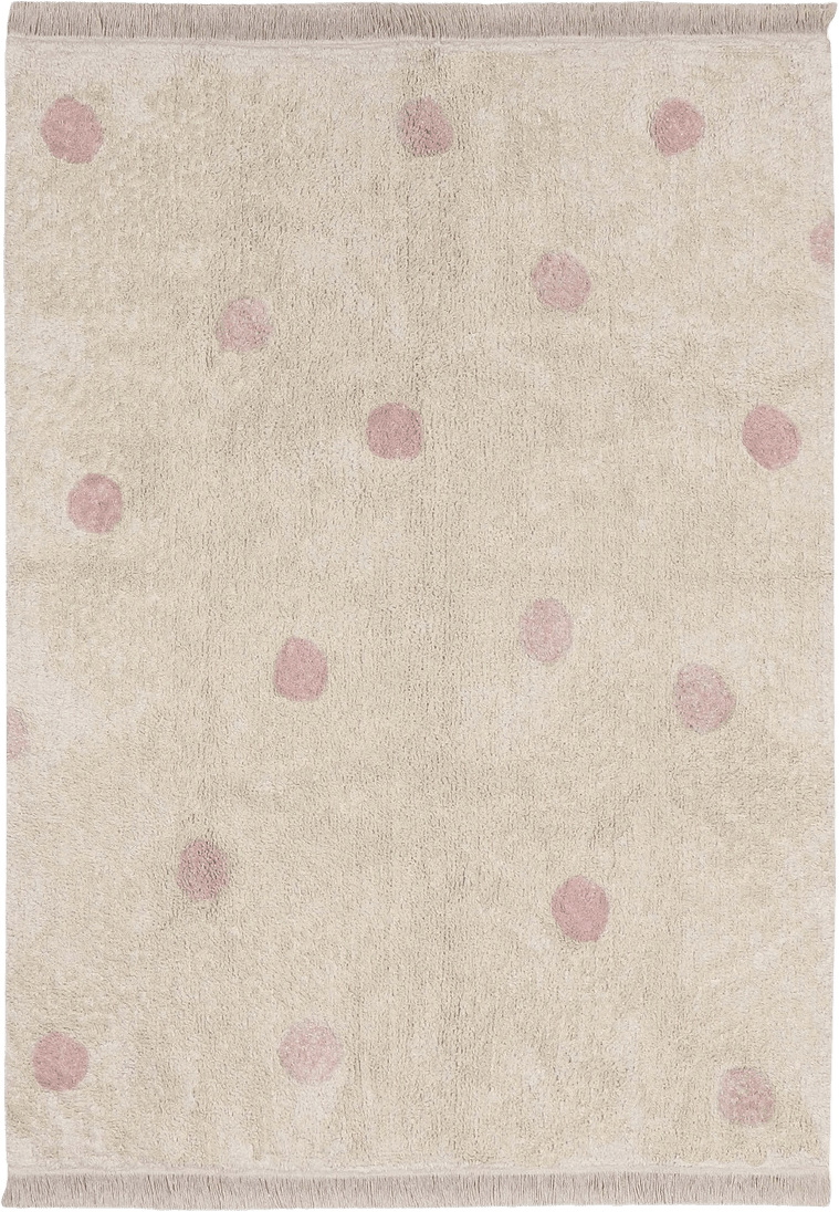 Tvättbar Matta Hippy Dots