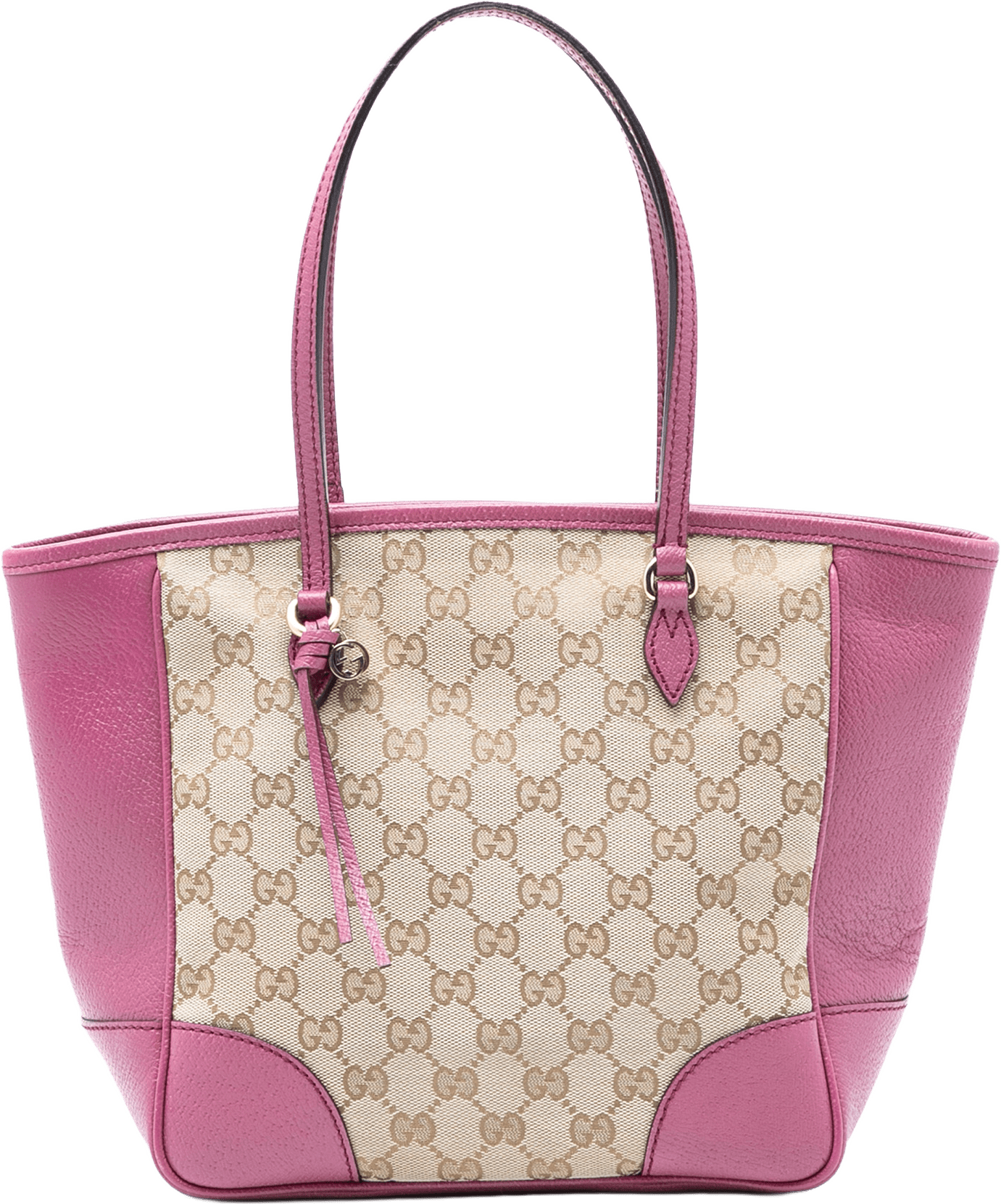 Gucci Gg Canvas Bree Tote, från Luxclusif, i färgen beige.