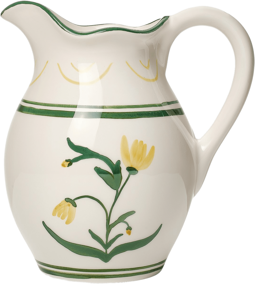 Cottage Flower Kanna - 20x10 Cm, från Pick A Poppy, i färgen yellow.