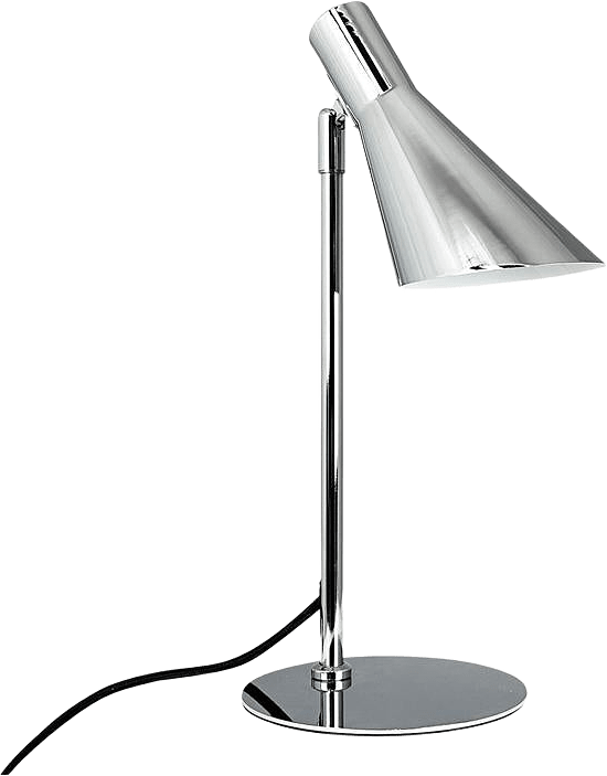 Dl12 Table Lamp, från Dyberg Larsen, i färgen chrome.