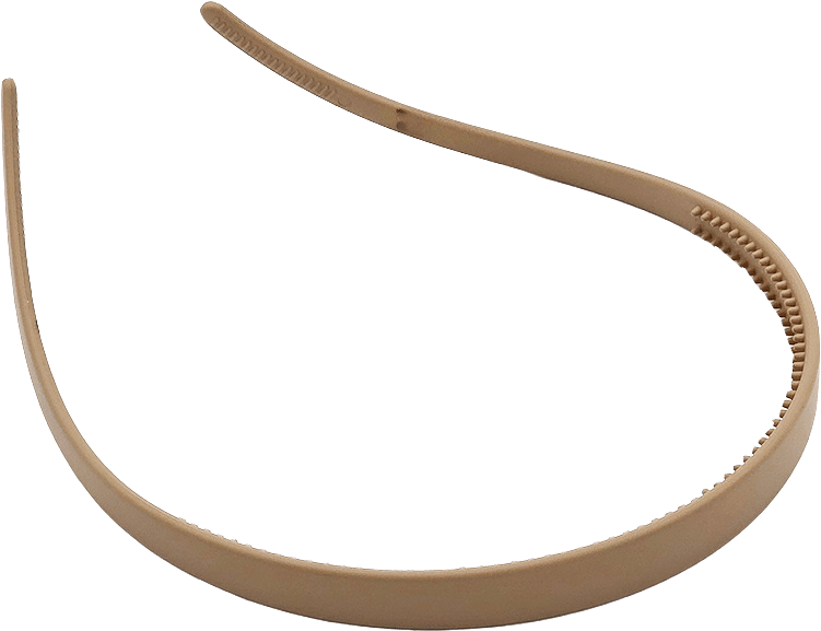 Matt Diadem 1,2cm, från Complement, i färgen beige.