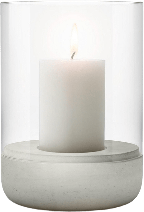 CALMA Stormlykta med Ljus, från Blomus.