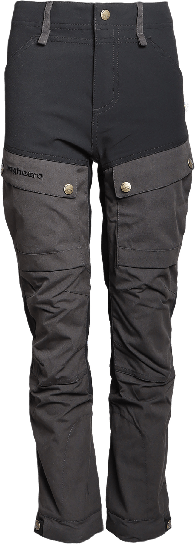 Adventure Pants Jr, från Bagheera, i färgen dark grey/black.