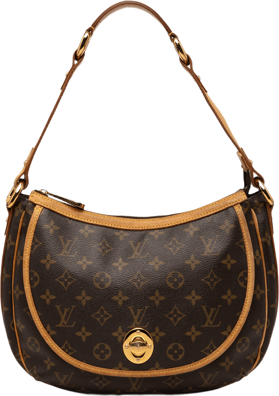 Louis Vuitton Monogram Tulum Pm, från Luxclusif, i färgen brun.