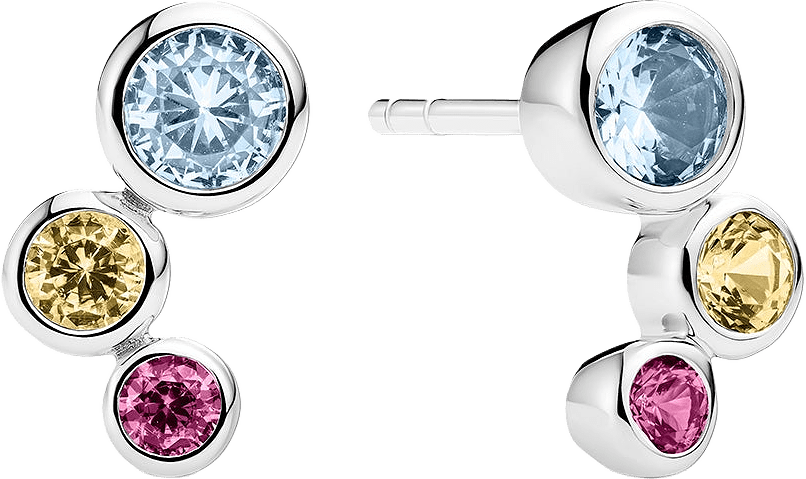 Örhängen Sardinien Tre, från Sif Jakobs Jewellery, i färgen 925 sterling silver.