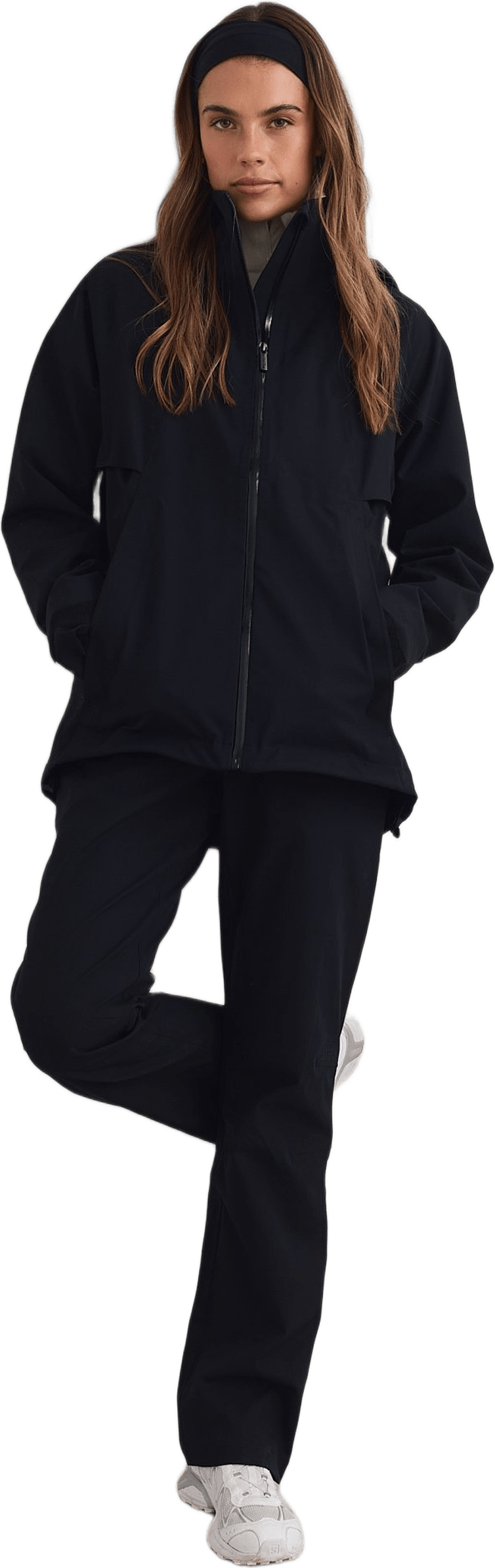 3l Shell Pants, från aim'n, i färgen black.