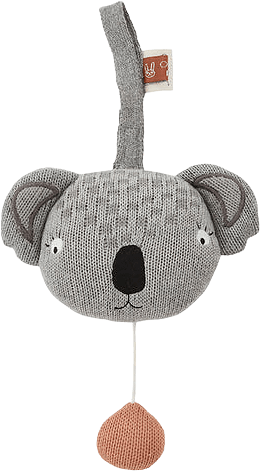 Koala Music Mobile, från OYOY Mini, i färgen grey.