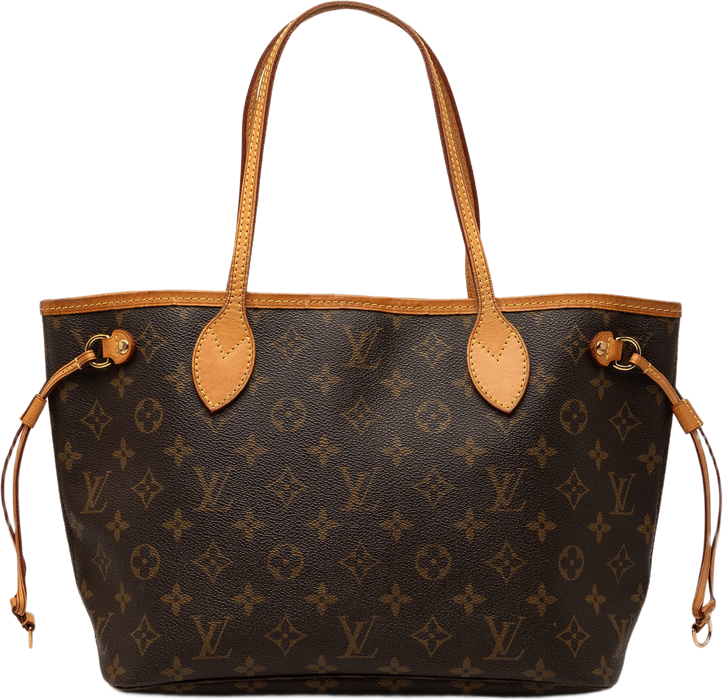 Louis Vuitton Monogram Neverfull Pm, från Luxclusif, i färgen brun.