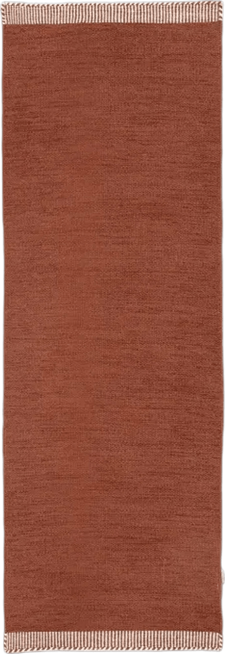Gångmatta Pure, från Classic Collection, i färgen terracotta.