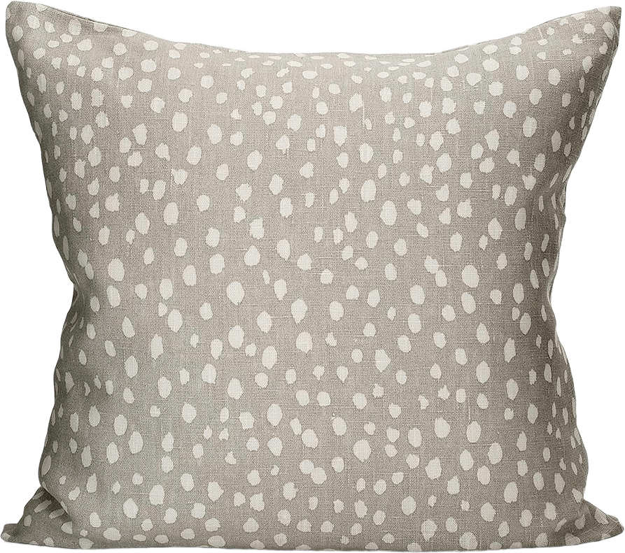 Kuddfodral Sakura Spring - Sandstone, från Littlephant, i färgen sandstone.