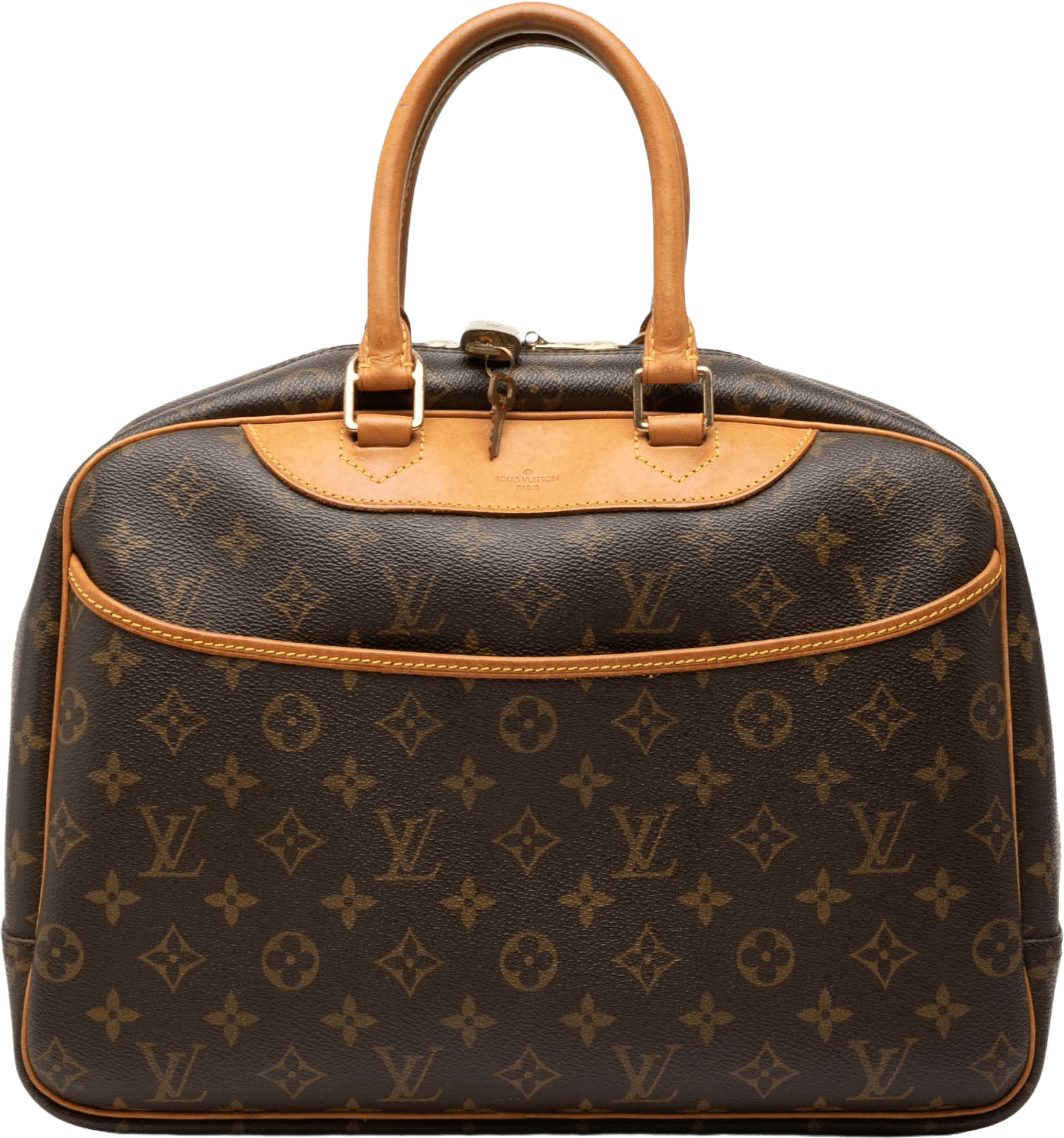 Louis Vuitton Monogram Deauville, från Luxclusif, i färgen brown.