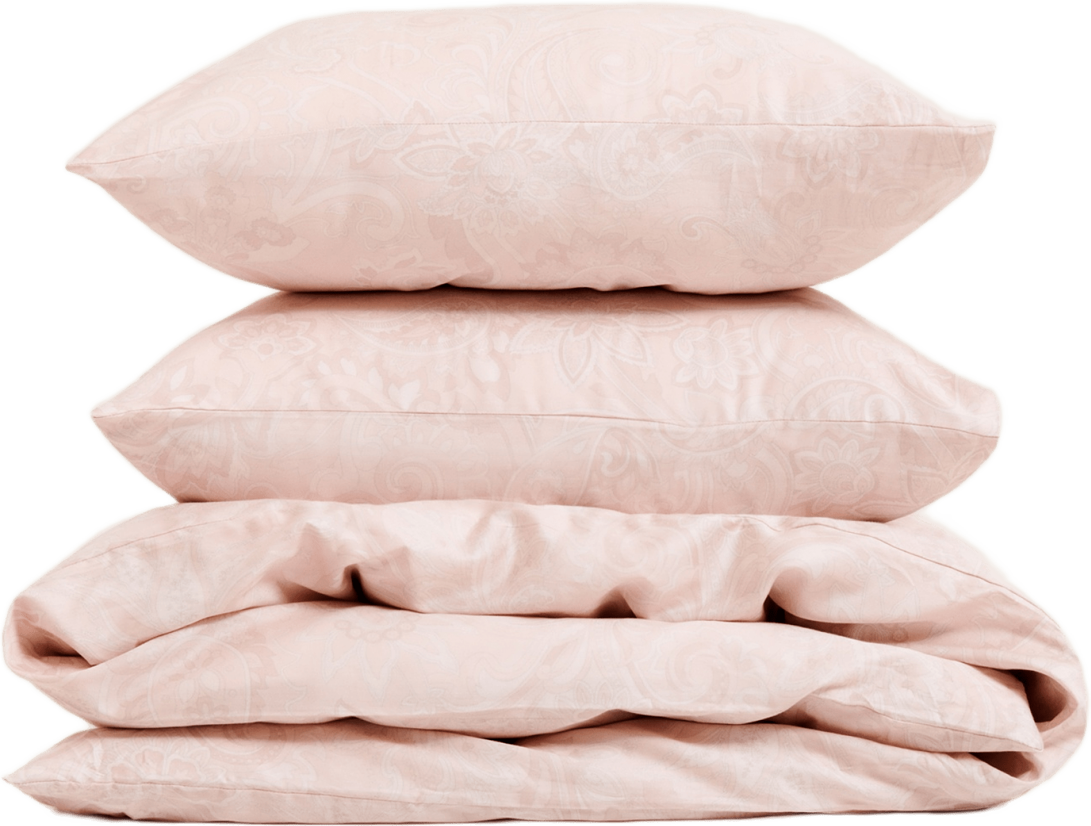 Bäddset Arkipelag Pattern Dubbelt Rosa 220x220cm Med 2st Örngott 50x60cm, från Arkipelag, i färgen rosa.