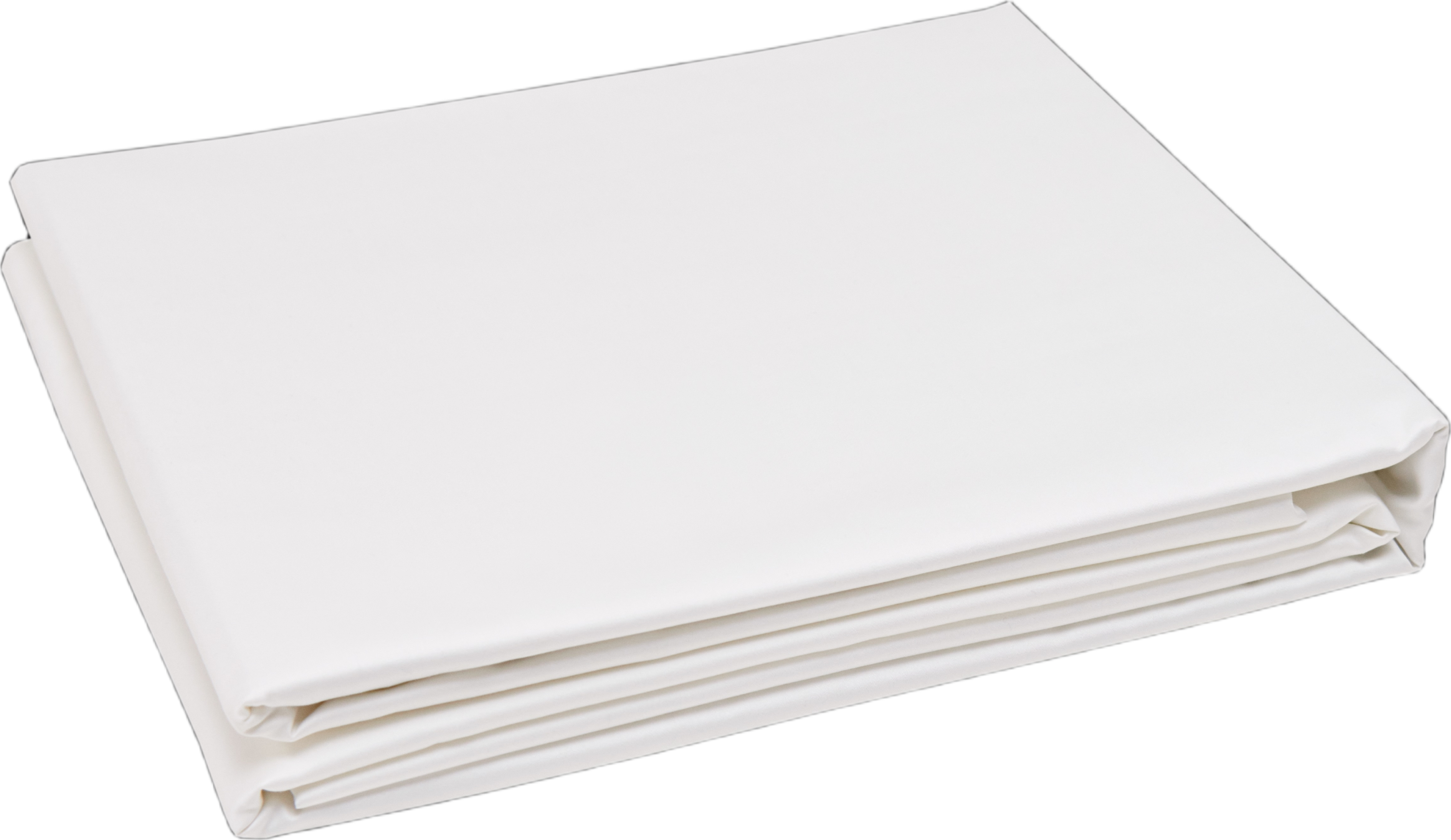 Shade Underlakan, från Ogland, i färgen crisp white.