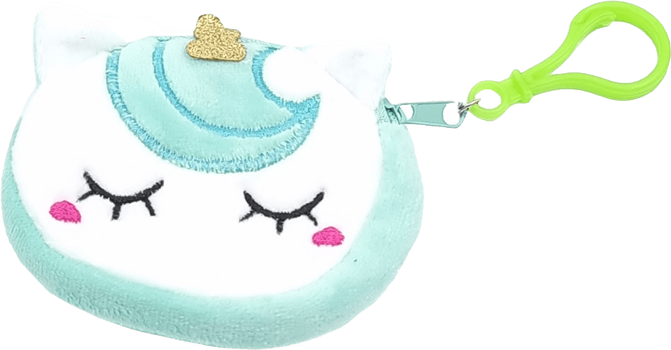 Enhörningsbörs, från Complement Kids, i färgen torqoise.