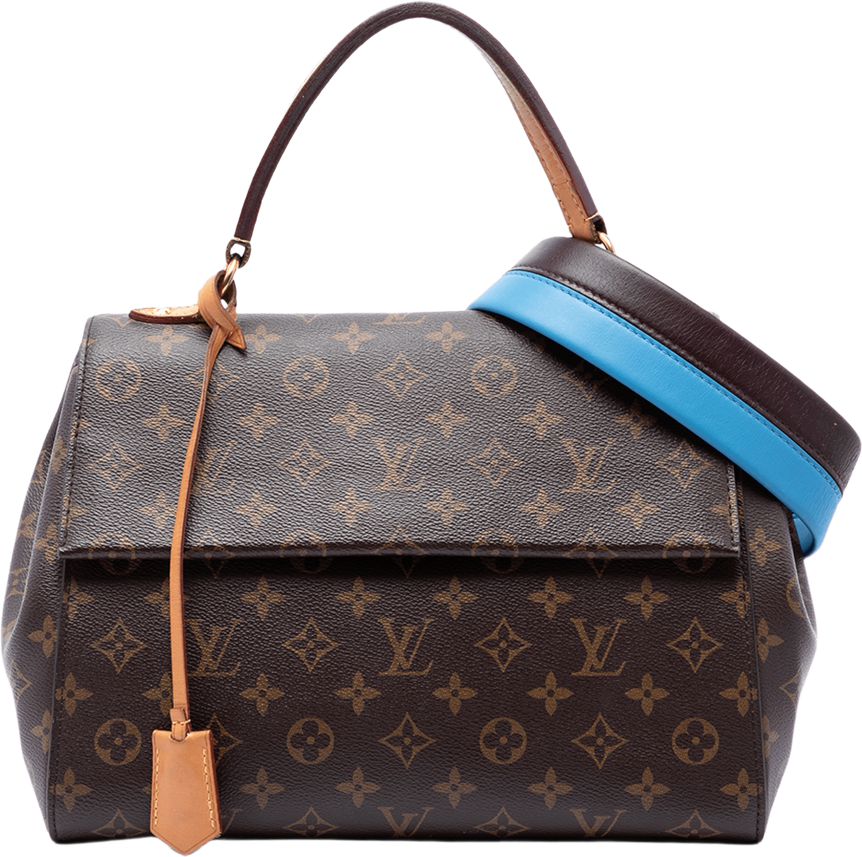 Louis Vuitton Monogram Cluny Mm, från Luxclusif, i färgen brun.