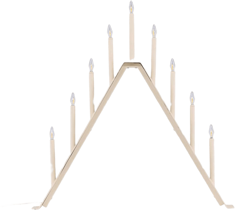 Åre Ljusstake, från Venture Home, i färgen beige.