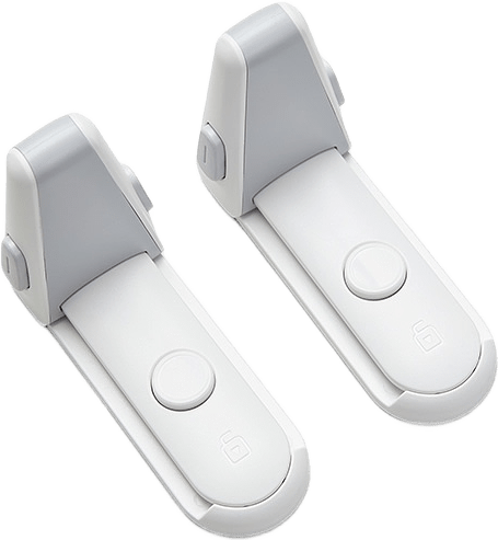 Dörrlås Safetylock Celine Homesafety 2-pack, från HomeSafety, i färgen vit.
