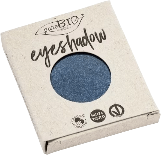 Eyeshadows - Powder - Refill, från PuroBio, i färgen 07 blue refill.