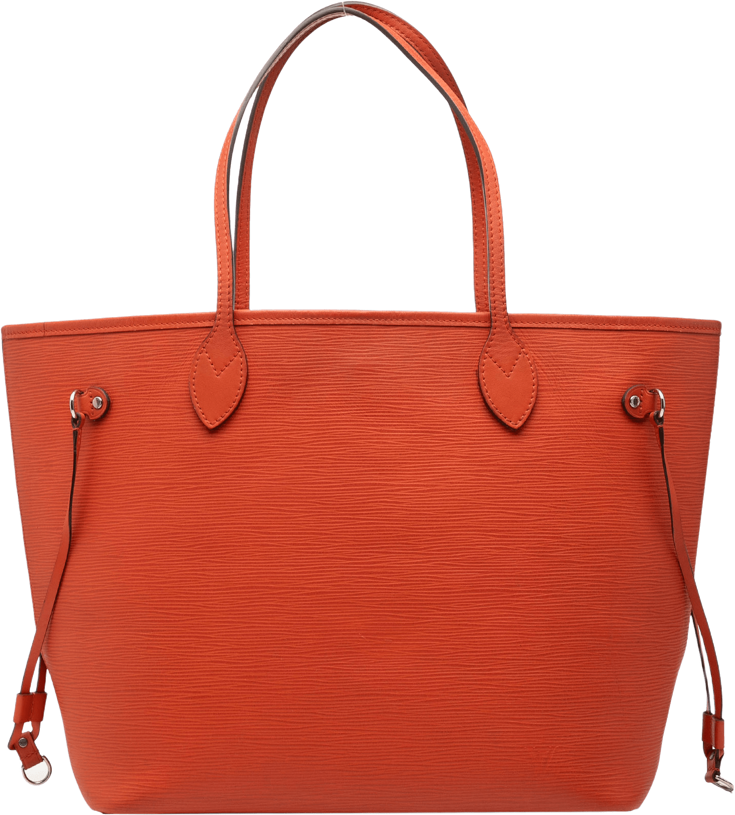 Louis Vuitton Epi Neverfull Mm, från Luxclusif, i färgen orange.