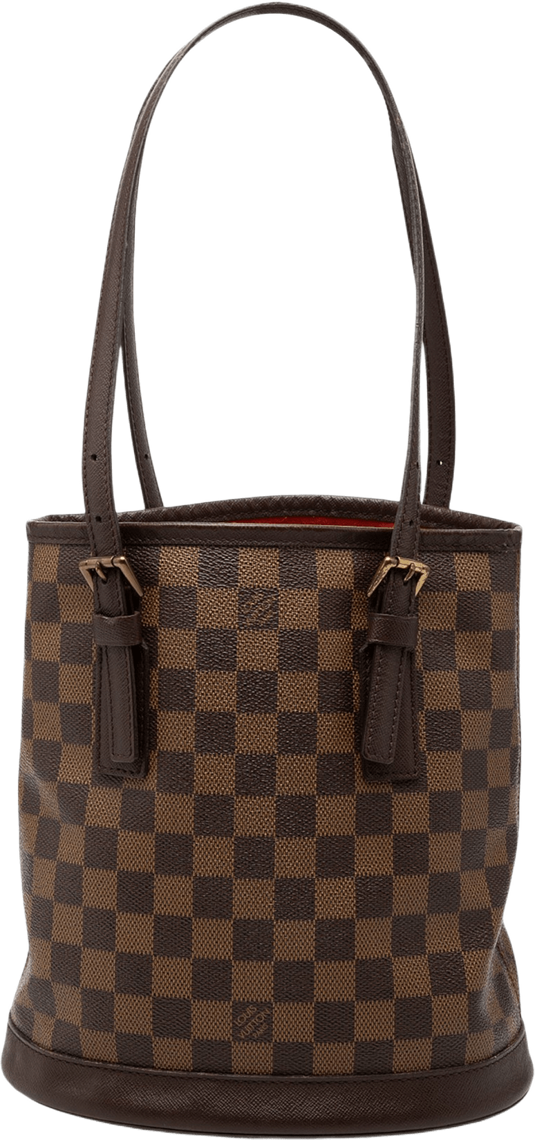 Louis Vuitton Damier Ebene Marais, från Luxclusif, i färgen brown.