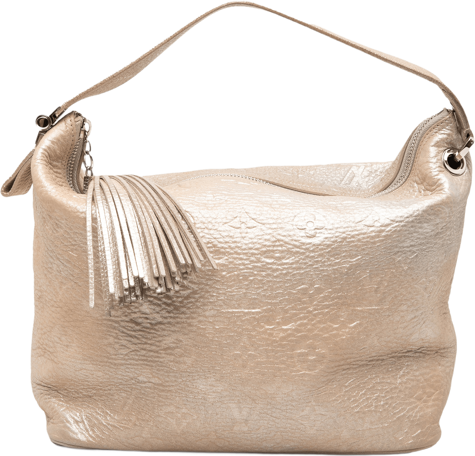 Louis Vuitton Monogram Shimmer Halo, från Luxclusif, i färgen guld.