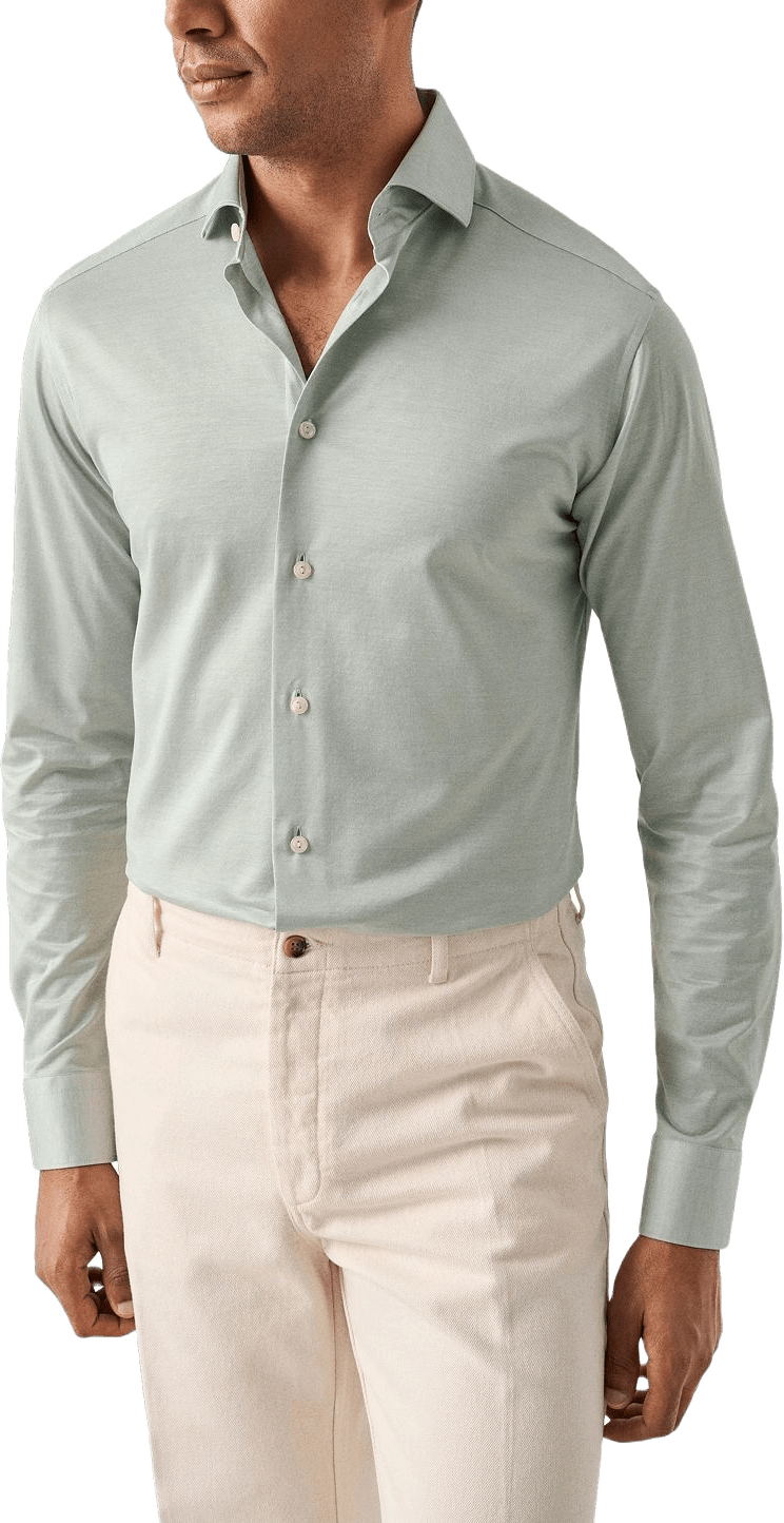 Filo Di Scozia Oxford-skjorta Slim Fit