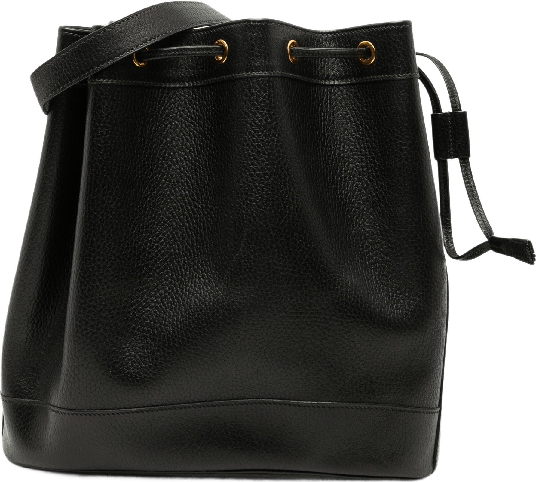 Hermès Clemence Market Gm, från Luxclusif, i färgen svart.