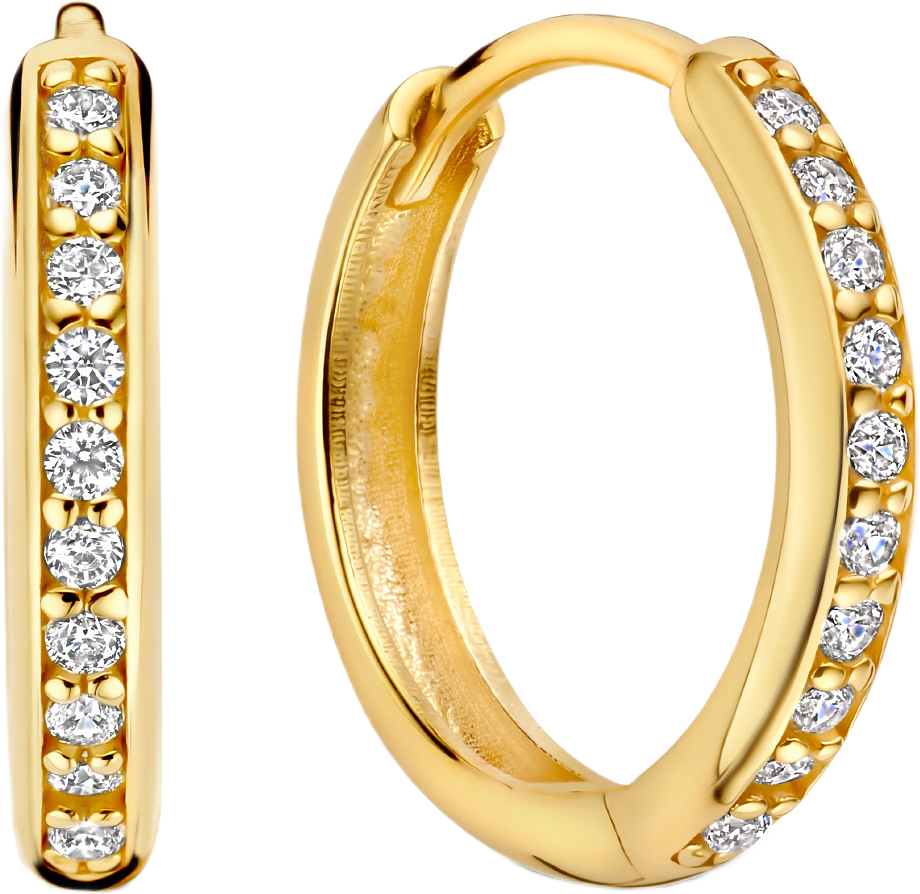 Le Marais 14 Karat Guld Creoler