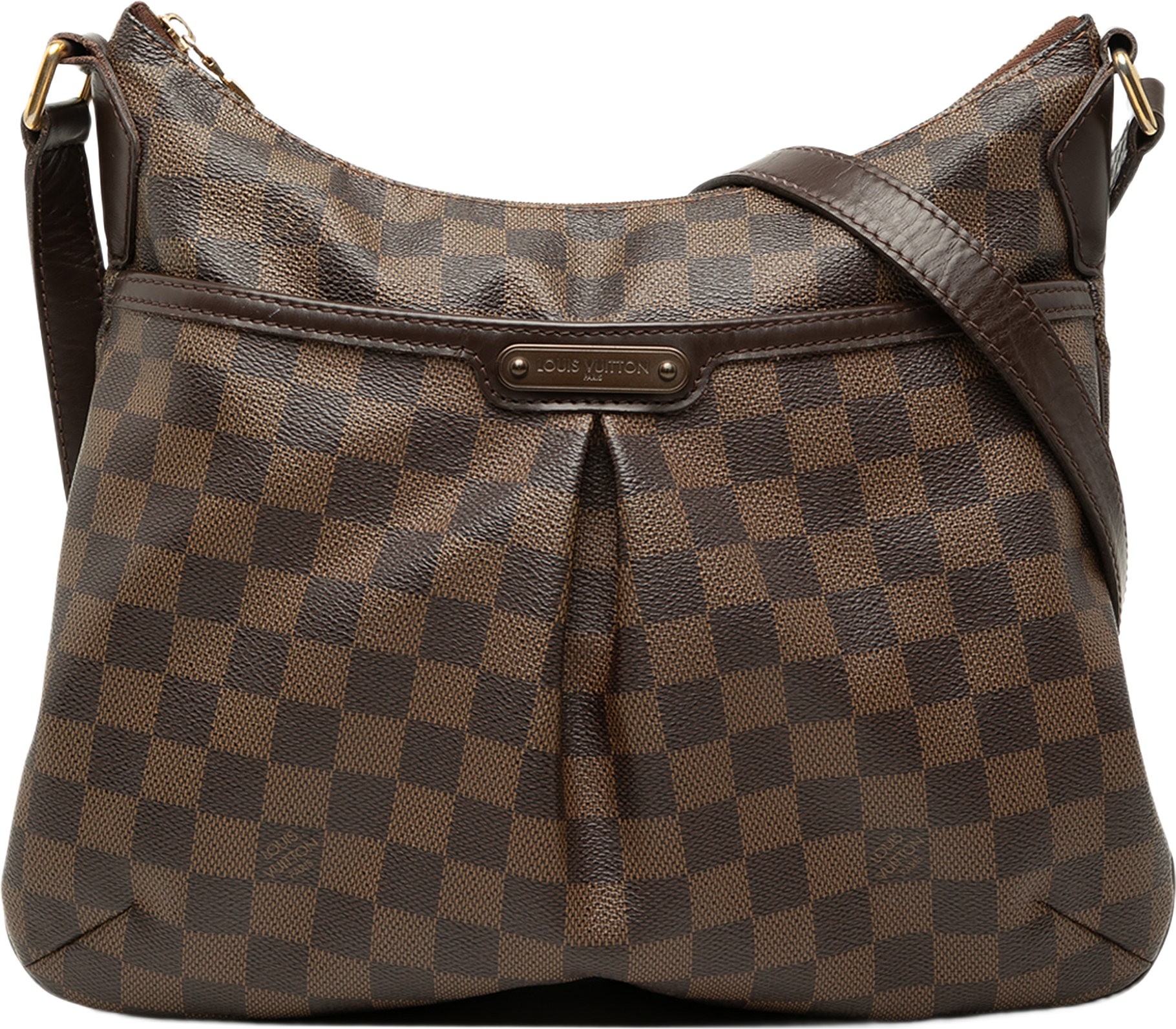 Louis Vuitton Damier Ebene Bloomsbury Pm, från Luxclusif, i färgen brun.