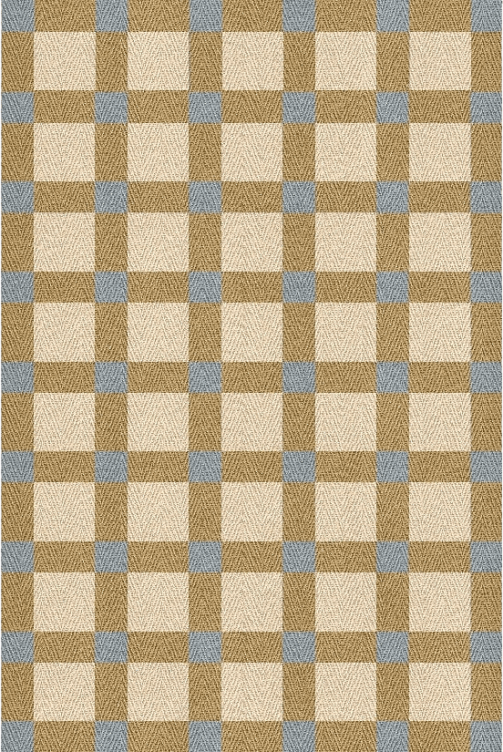 Evelina Kroon Jutematta 250x350cm, från Layered, i färgen gul.