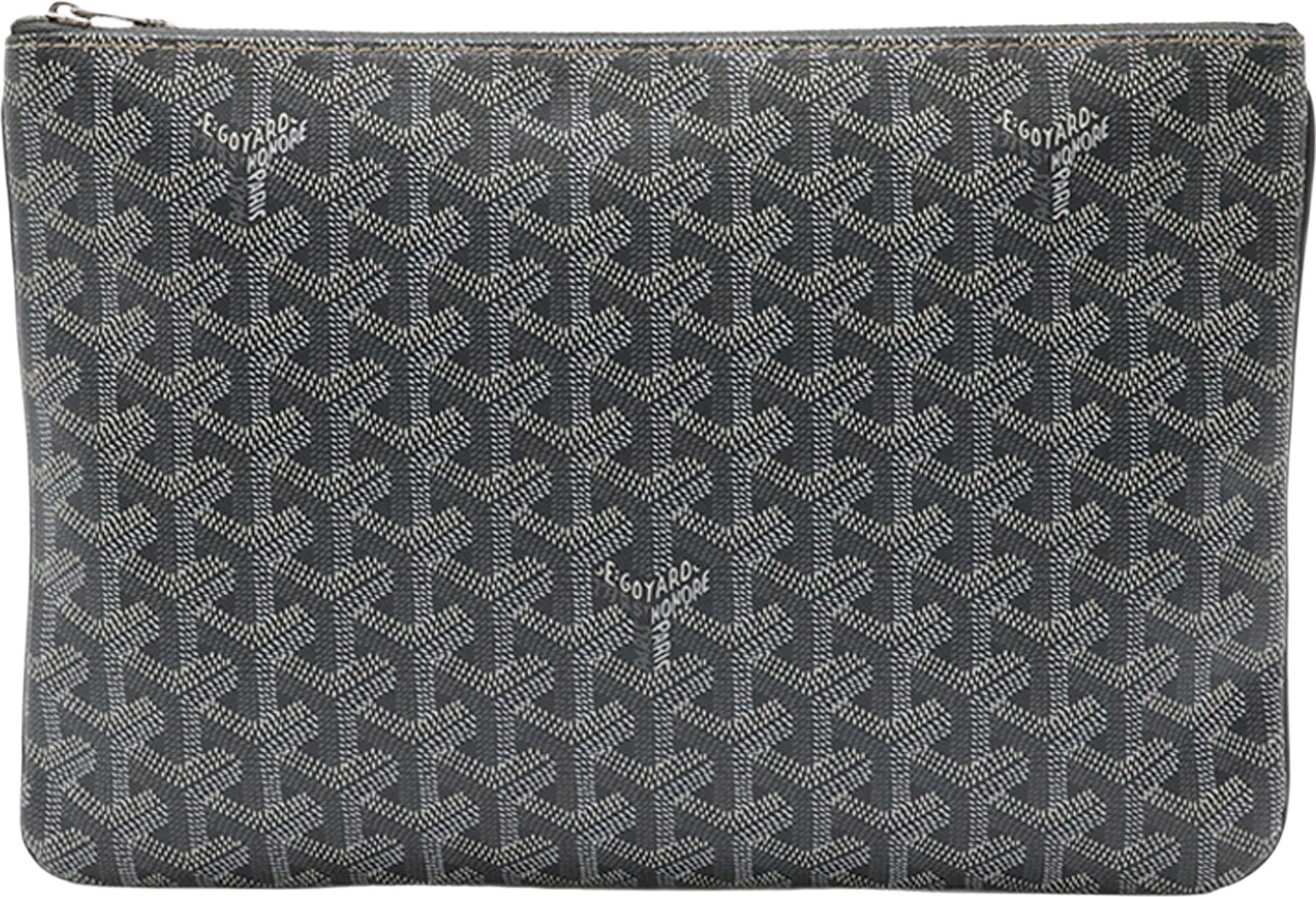 Goyard Goyardine Senat Mm, från Luxclusif, i färgen grå.