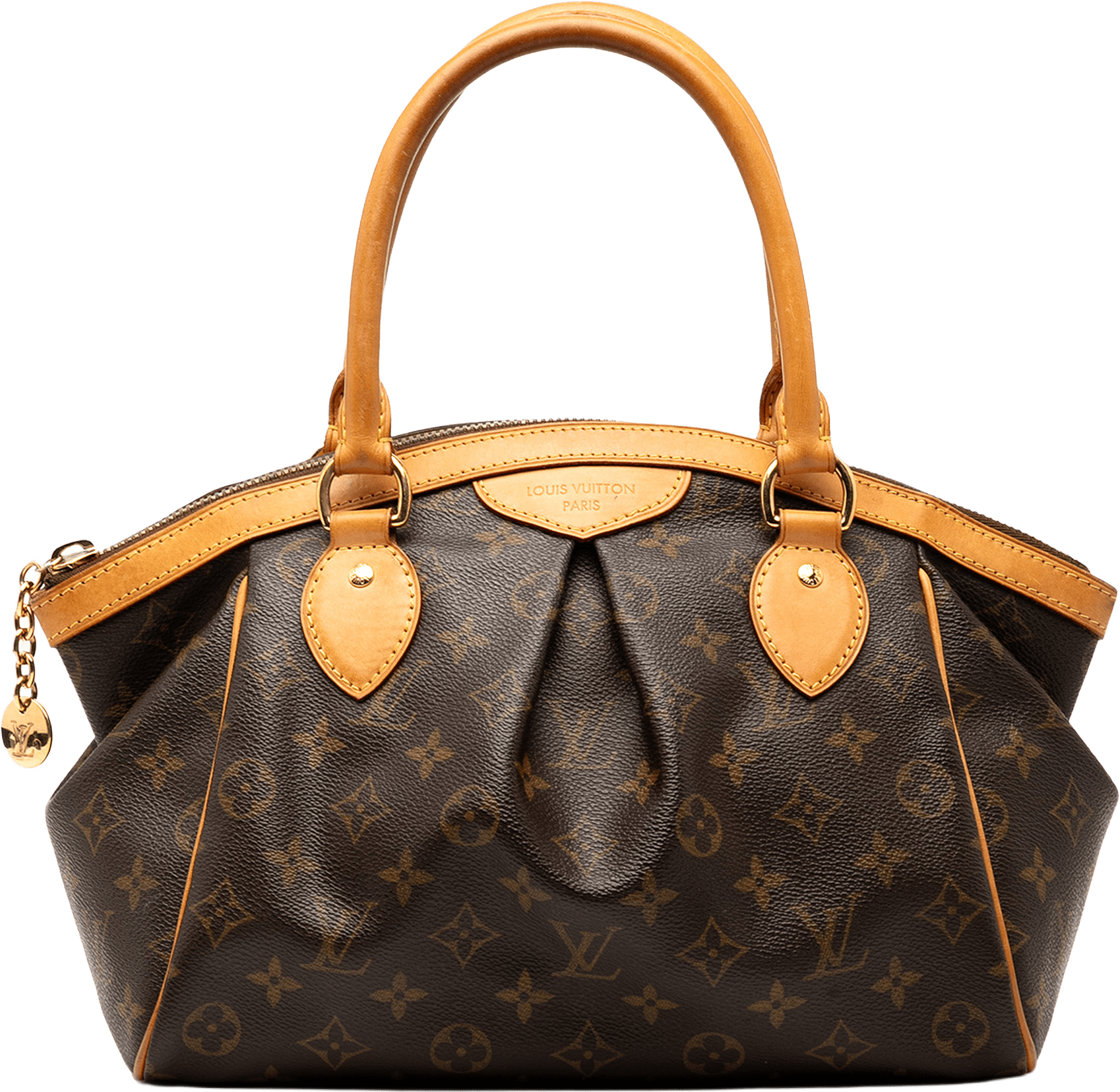 Louis Vuitton Monogram Tivoli Pm, från Luxclusif, i färgen brown.