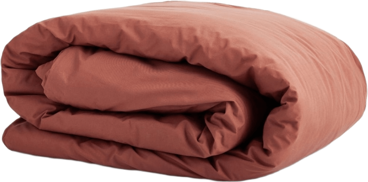 Folkness-täcke, från Folkness, i färgen copper rose.