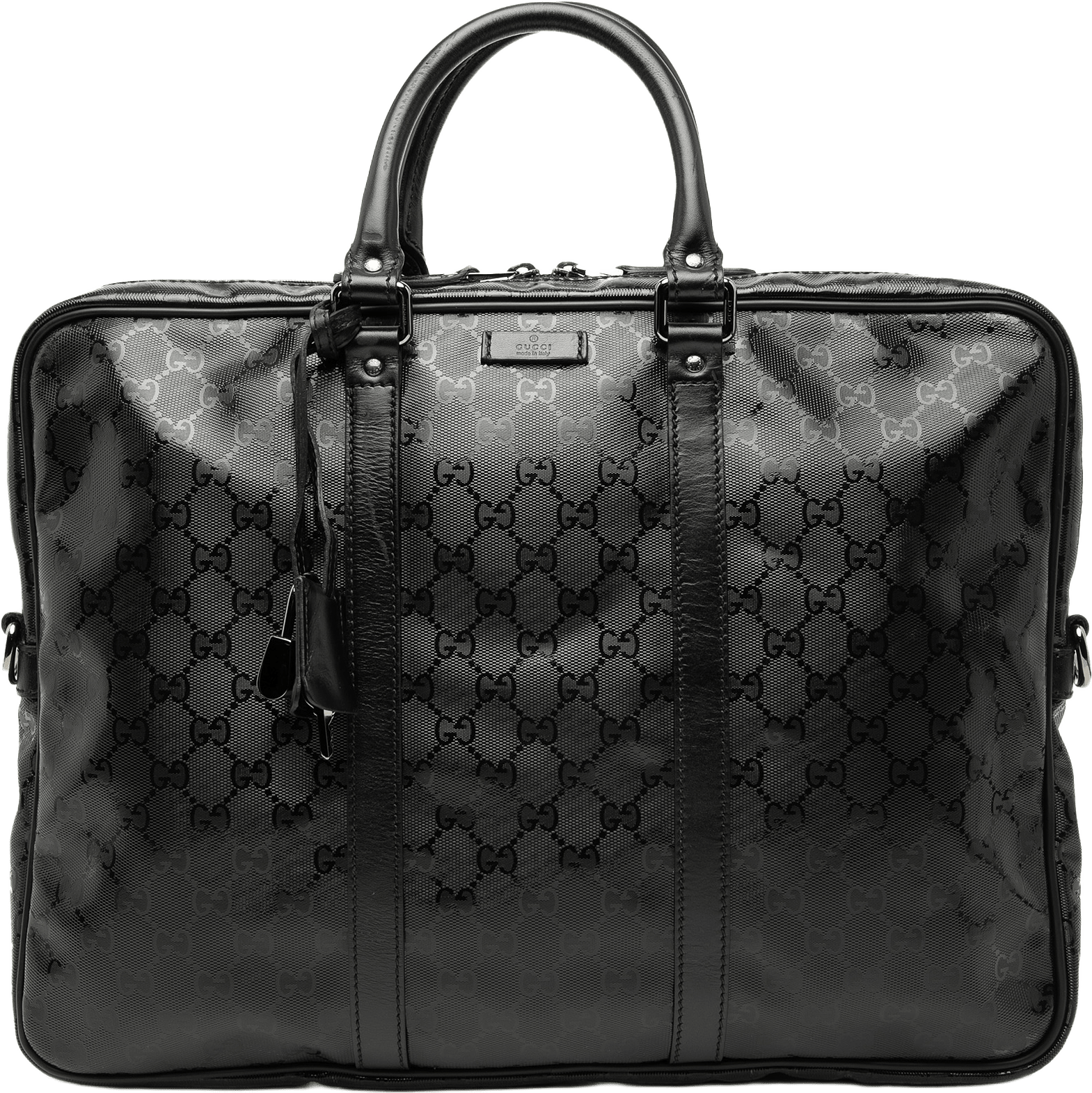Gucci Gg Imprime Business Bag, från Luxclusif, i färgen black.