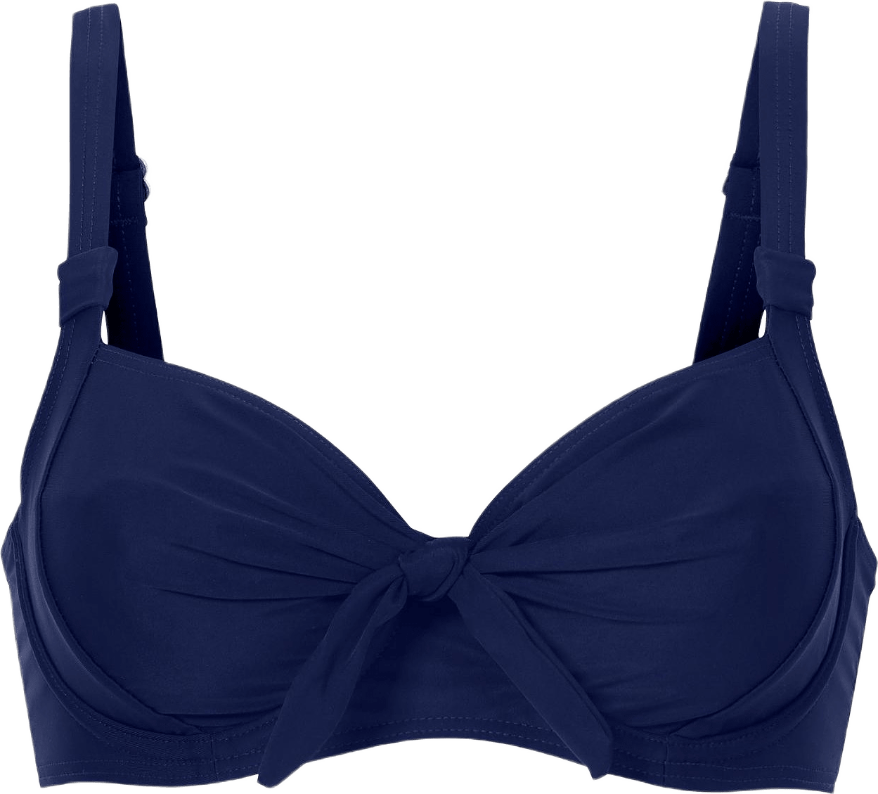 Capri Unique Bikini-bh, från Abecita by Swegmark, i färgen marinblå.