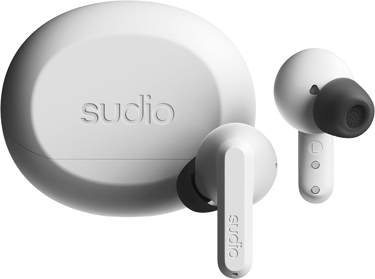 Sudio A3 Pro, från Sudio, i färgen fog white.