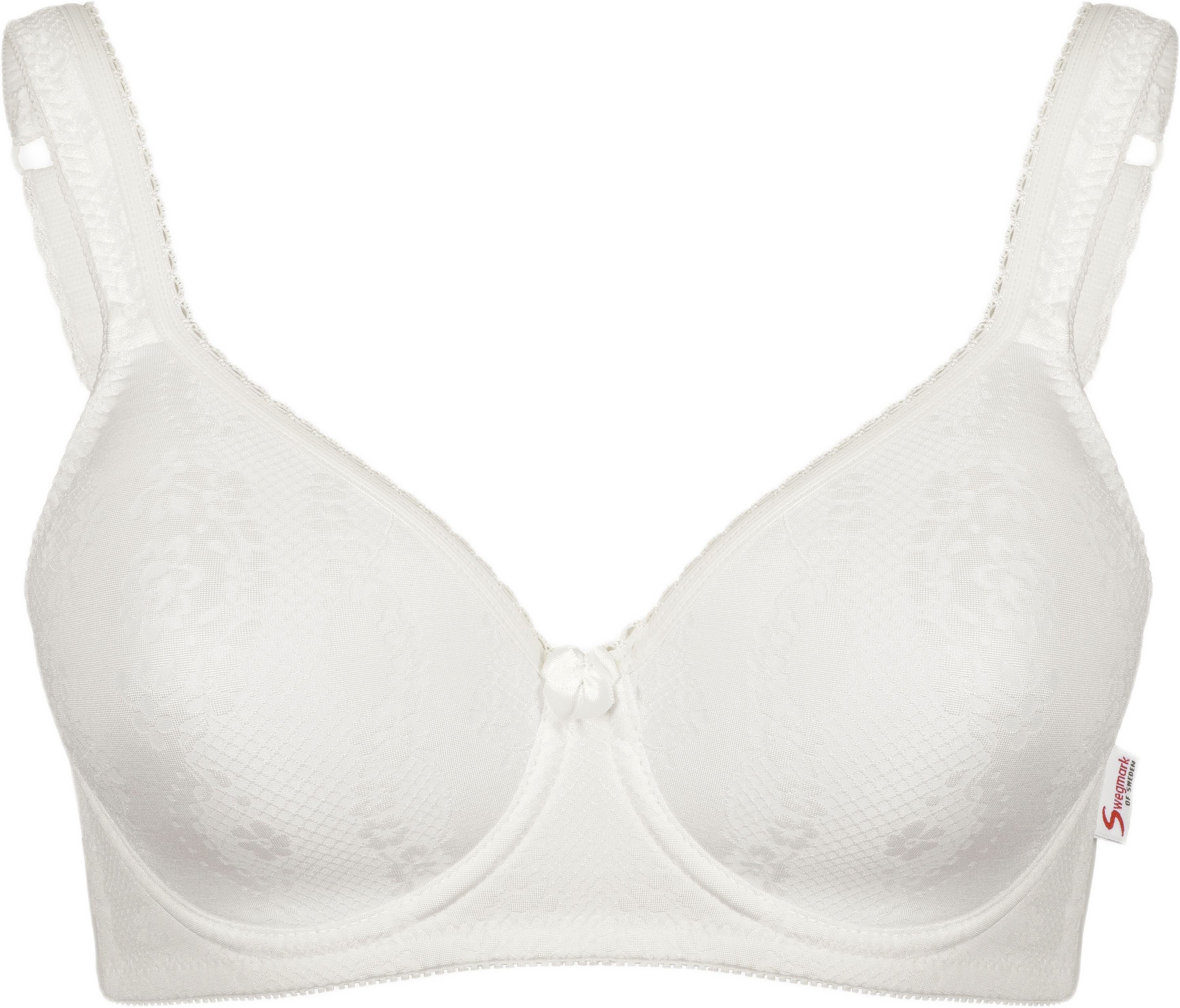Adorable Shape Vadderad Bygel-bh, från Swegmark, i färgen vanilla.
